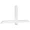 Ekena Millwork Eugene Architectural Grade PVC Gable Bracket, 72"W x 30"H x 4"D x 4"F, 10/12 Pitch GBP072X30X0404EUG00 - alternate 1